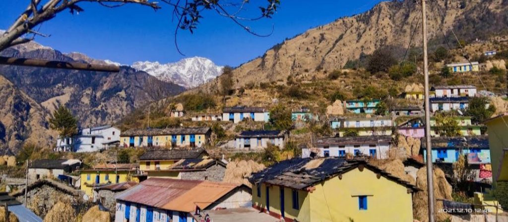 Namik is a remote village in Munsiari Block, situated in the East Ramganga river valley of Pithoragarh district of Uttarakhand. Photo: Suresh